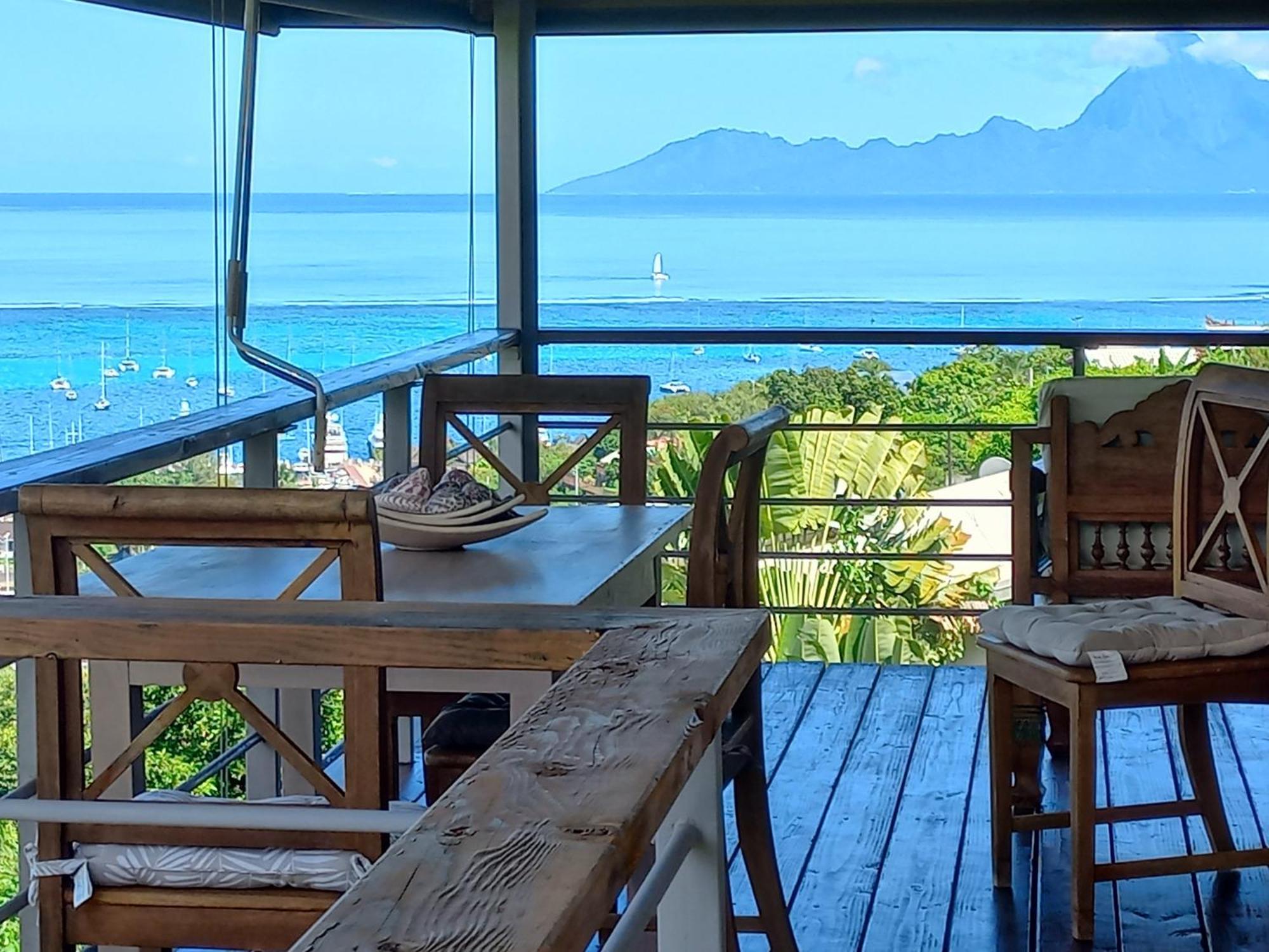 Marina Blue Fabuleux Appartement Vue Lagon Punaauia  Dış mekan fotoğraf