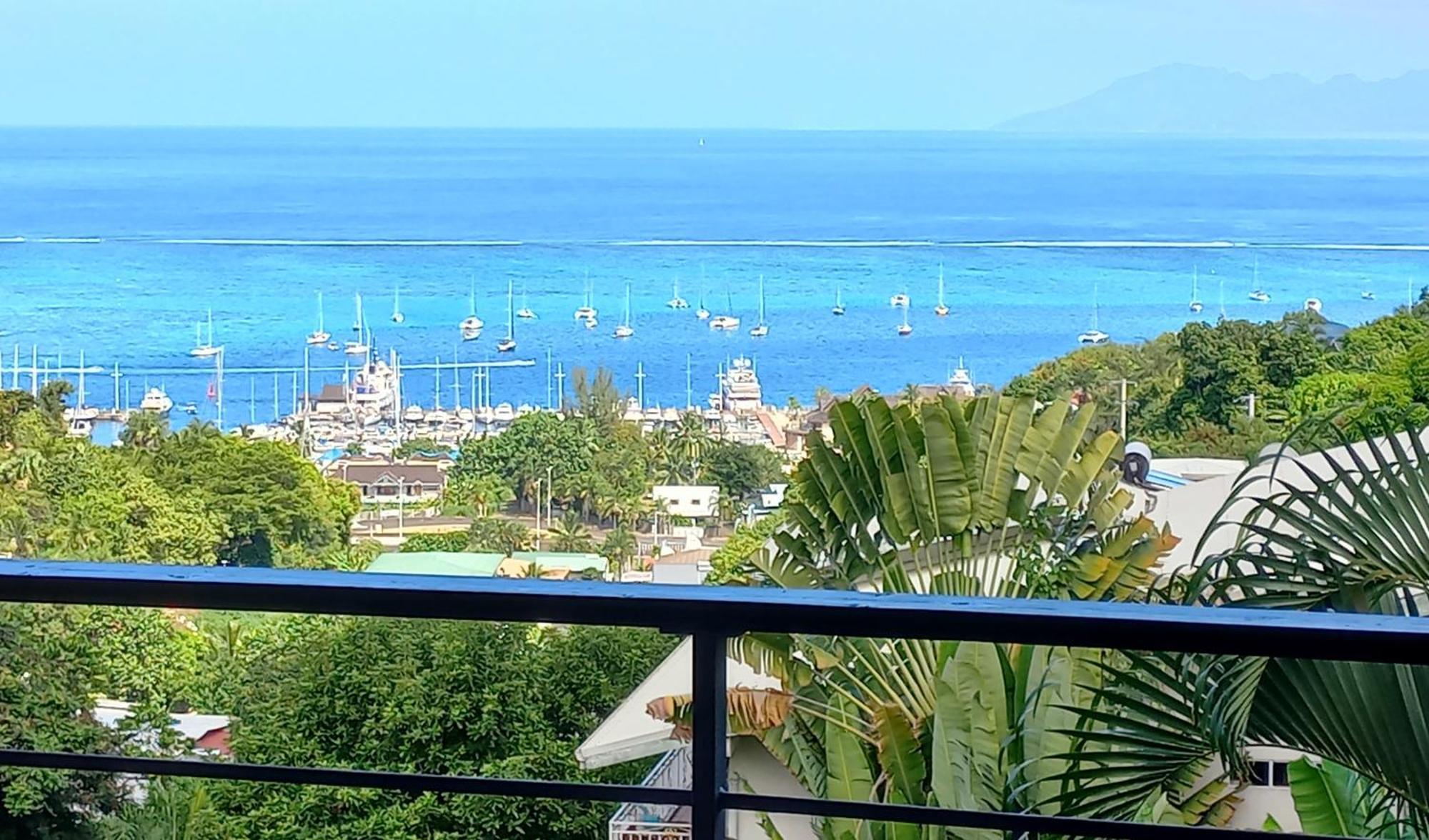 Marina Blue Fabuleux Appartement Vue Lagon Punaauia  Dış mekan fotoğraf