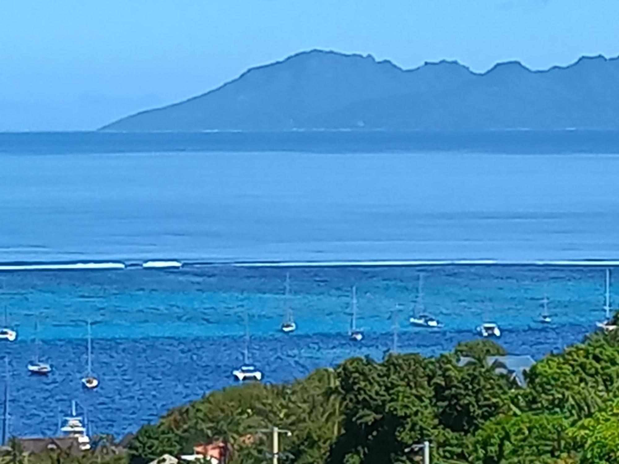 Marina Blue Fabuleux Appartement Vue Lagon Punaauia  Dış mekan fotoğraf